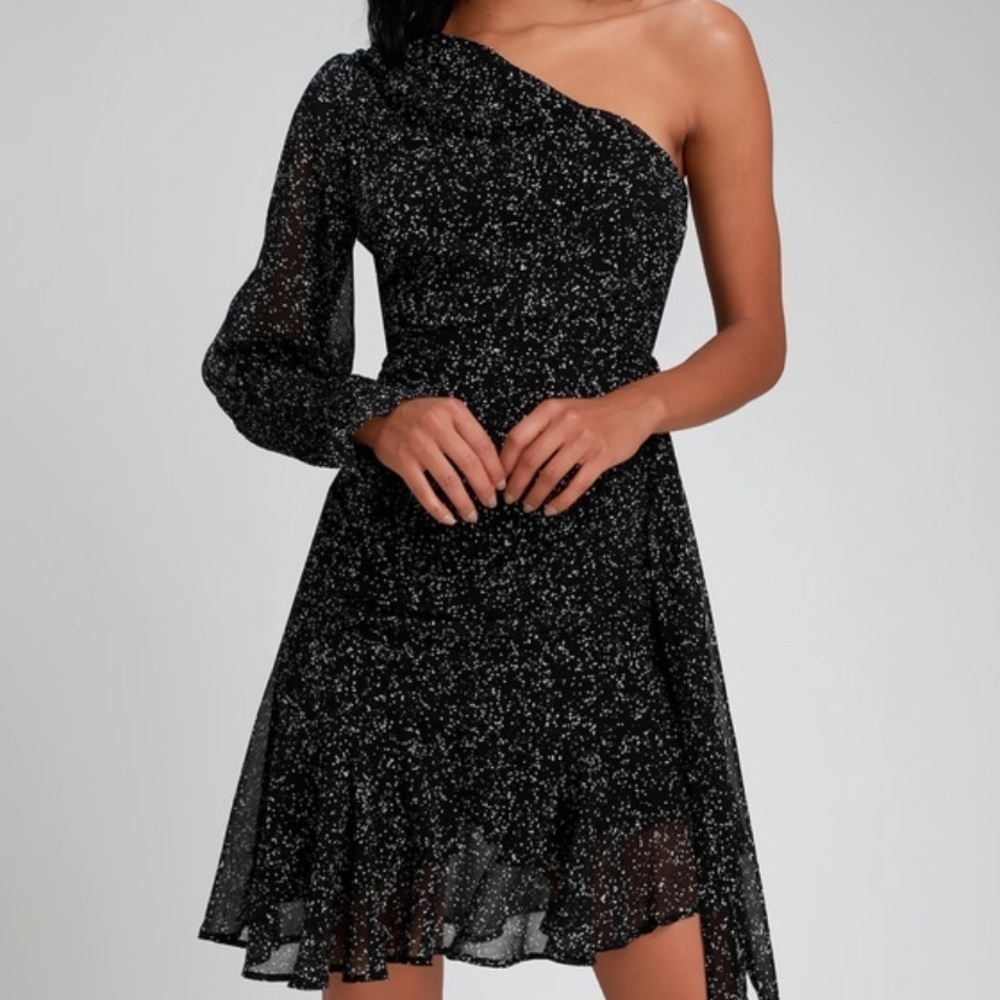 NWT Honey Punch Corsica One Sleeve Dress